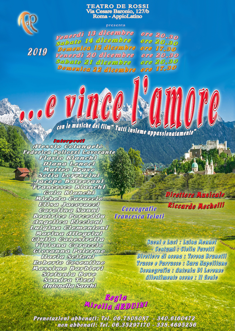 Locandina e vince l'amore sito