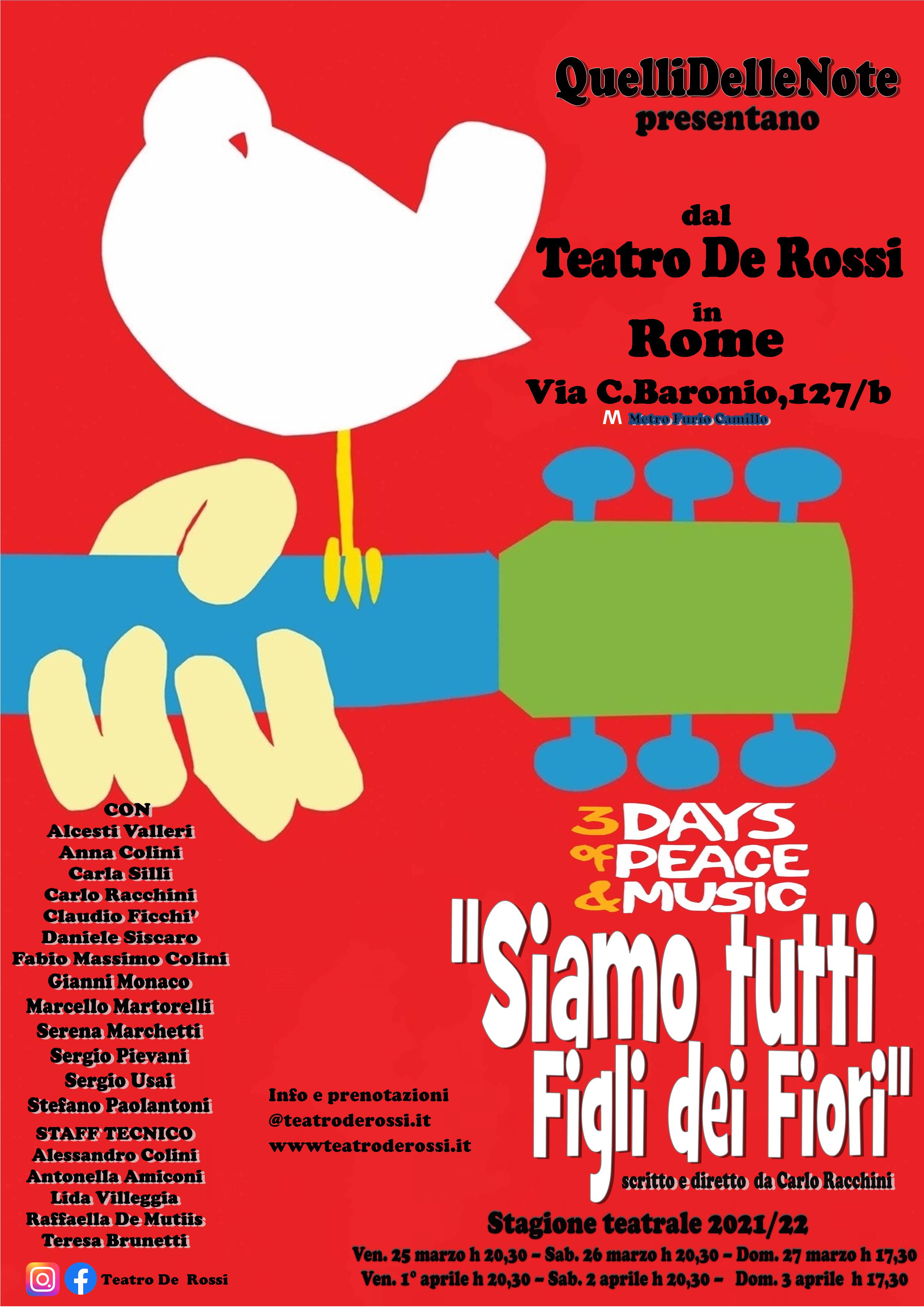 Locandina figli dei fiori