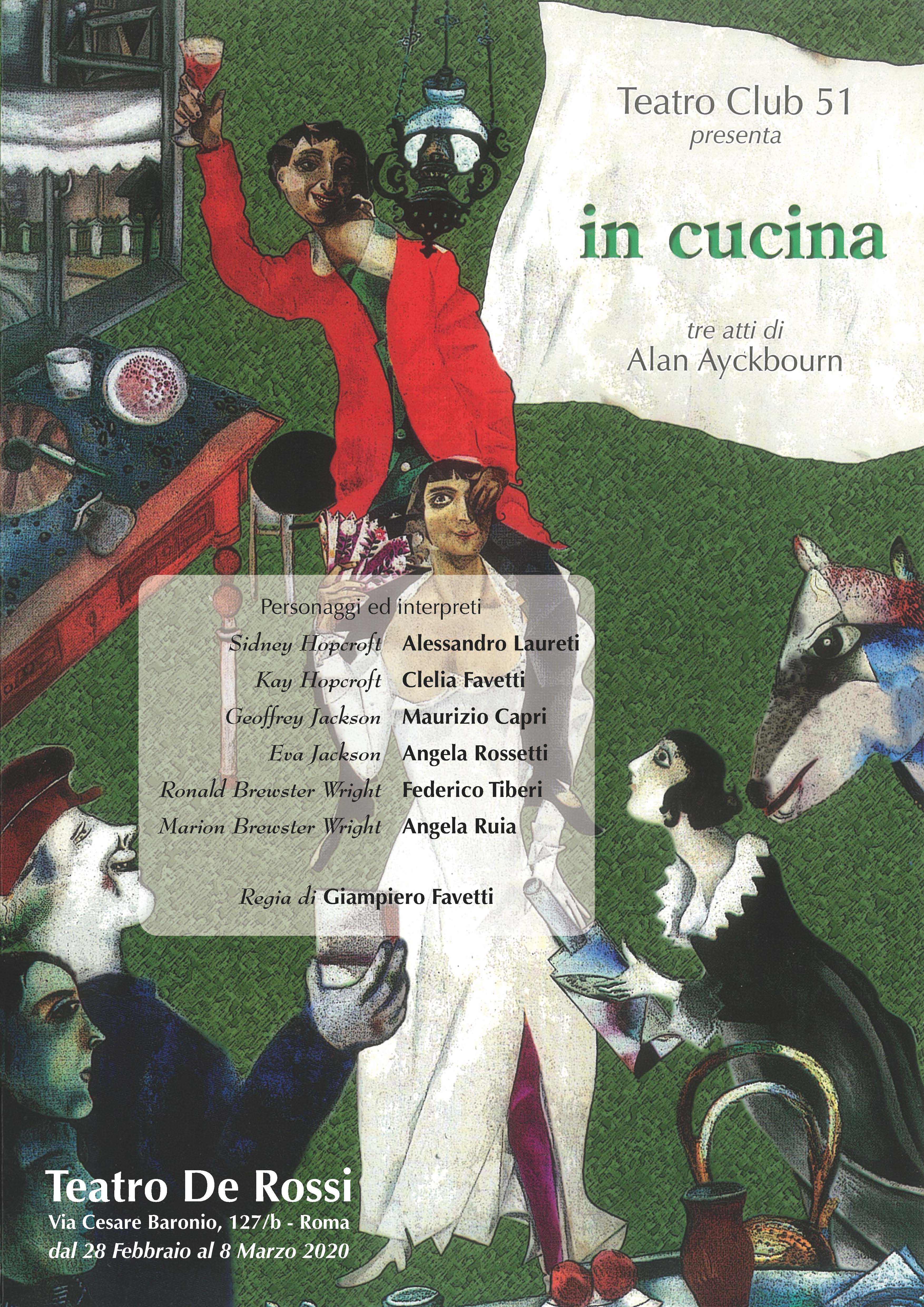 Locandina in cucina
